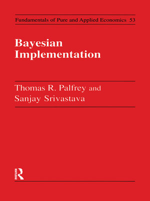 cover image of Bayesian Implementation